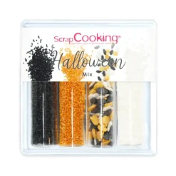 4 Décors en Sucre Halloween Mix 69 g Scrapcooking