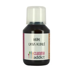 Arôme Alimentaire Cassis Acidulé 115 ml Cuisineaddict
