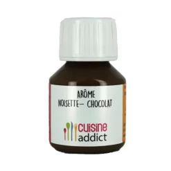 Arôme Alimentaire Chocolat Noisette 58 ml Cuisineaddict