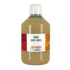 Arôme Alimentaire Crème Brûlée 500 ml Cuisineaddict
