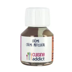 Arôme Alimentaire Crème Pâtissière 58 ml Cuisineaddict