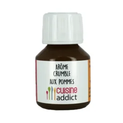 Arôme Alimentaire Crumble aux Pommes 58 ml Cuisineaddict