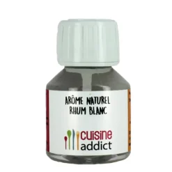 Arôme Alimentaire Naturel Rhum Blanc 58 ml Cuisineaddict
