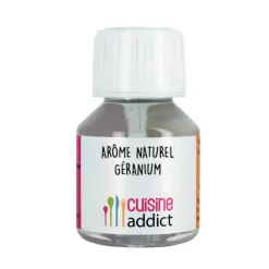Arôme Alimentaire Naturel Géranium 58 ml Cuisineaddict