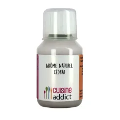 Arôme alimentaire naturel Cedrat 115ml Cuisineaddict