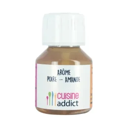 Arôme Alimentaire Poire Amande 58ml Cuisineaddict