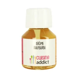 Arôme Alimentaire Rhubarbe 58ml Cuisineaddict