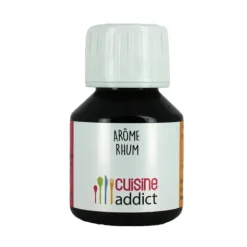 Arôme Alimentaire Rhum Brun 58 ml Cuisineaddict