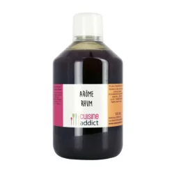 Arôme Alimentaire Rhum Brun 500 ml Cuisineaddict