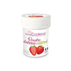 Arôme Naturel en Poudre Fraise 15 g Scrapcooking