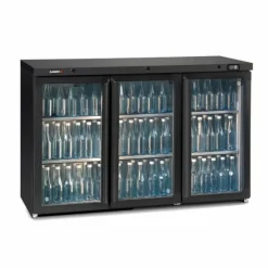 Arrière Bar Réfrigéré 3 Portes Vitrées 366 Bouteilles Gamko