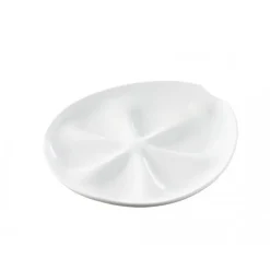 Assiette à Huîtres Blanche 26 x 24 cm Impulse Revol