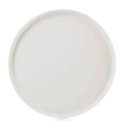 Assiette Plate Porcelaine Ivoire 24 cm Adélie Revol
