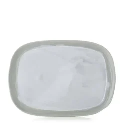 Assiette Rectangulaire Blanc Arctique 33 cm No.W Revol