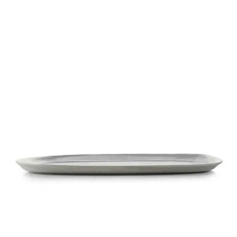 Assiette Rectangulaire Blanc Arctique 33 cm No.W Revol
