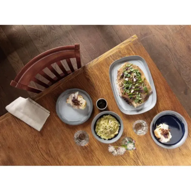 Assiette Rectangulaire Blanc Arctique 33 cm No.W Revol