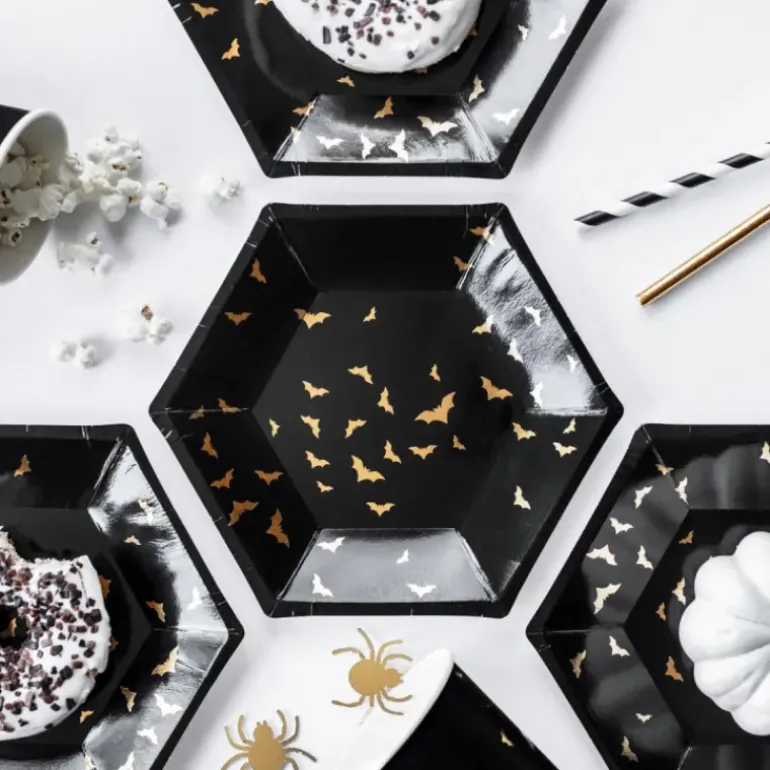 Assiettes en Carton Trick Or Treat Halloween PartyDeco (x6)