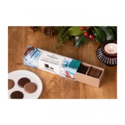 Assortiment Palets Chocolat Noir Guanaja et Lait Praliné Pécan 80 g Valrhona