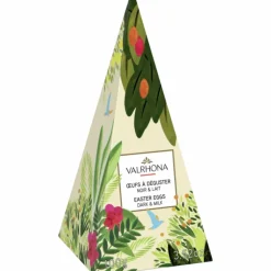 Assortiment Œufs en Chocolat Noir et Lait 100 g Valrhona