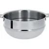 Bain Marie Mutine Ø 20 cm Manche Amovible Inox Cristel
