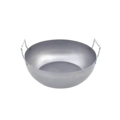 Bassine à Friture bombée en tôle 50 cm De Buyer