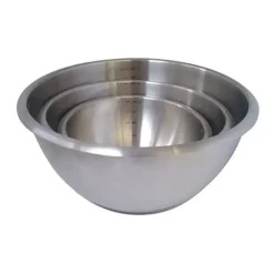Bassine Demi-Sphérique Inox et Fond Silicone Ø 24 cm De Buyer
