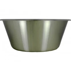 Bassine Pâtissière Ø 30 cm fond plat inox