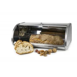 Boîte à Pain Inox 44 x 28 cm x H 17 cm Ibili