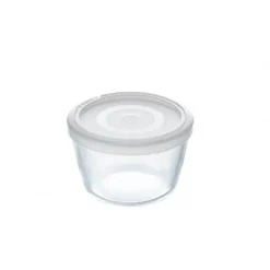 Boîte de Conservation en Verre Ronde 12 cm 0,6 L Cook & Store Pyrex