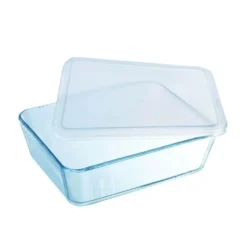 Boîte de Conservation en Verre Rectangulaire 19 x 14 cm 0,8 L Cook & Store Pyrex