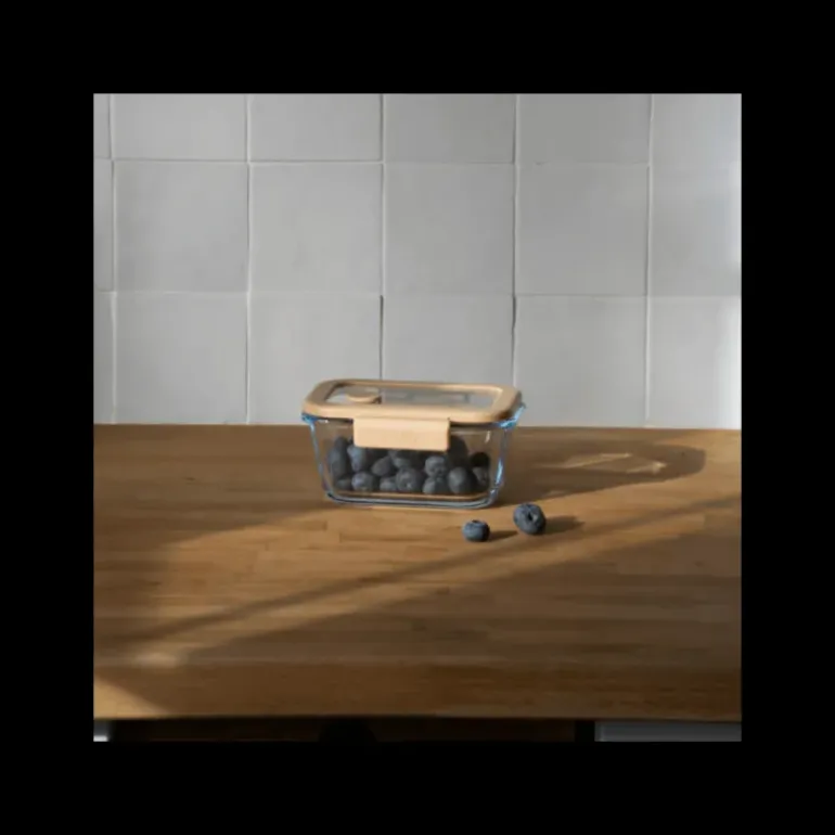 Boîte de Conservation en Verre Sous-Vide 460 ml Pebbly