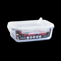 Boîte de Conservation en Verre Rectangle 850 ml Pebbly