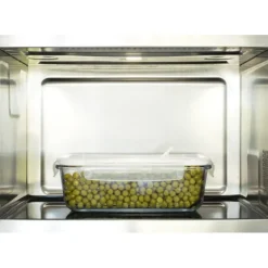 Boîte de Conservation en Verre Rectangle 1,5 L Pebbly