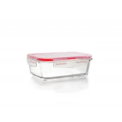 Boîte de Conservation Verre 19 x 13 cm x H 7 cm Ibili