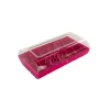 Boîte Fuchsia pour 12 Macarons Gatodéco