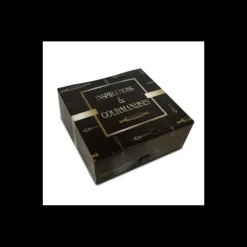 Boîte pâtissière Inspirations et Gourmandises - 18 x H 8 cm - (x50)