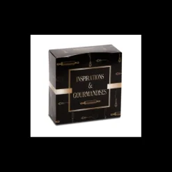 Boîte pâtissière Inspirations et Gourmandises - 22 x H 8 cm - (x50)