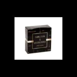 Boîte pâtissière Inspirations et Gourmandises - 16 x H 8 cm - (x50)