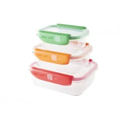 Boîtes de Conservation Connectées Stor'eat (x3) Mastrad