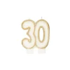 Bougie Anniversaire 30 ans Gatodéco
