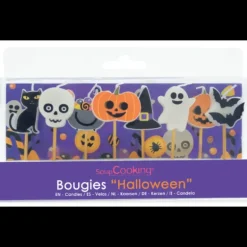 Bougie Halloween x8 Scrapcooking