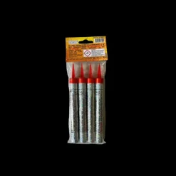 Bougies 15 cm Feu de Bengale 65 secondes (x4) Florensuc
