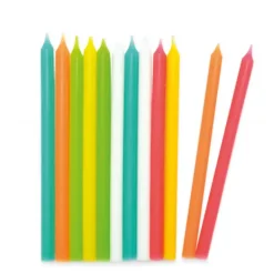 Bougies Longues Multicolore 12 cm (x12) Scrapcooking