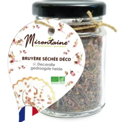 Bruyère Fleurs Séchées Comestibles Bio 11 g Mirontaine