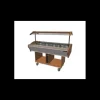 Buffet Chaud Central 30 à 90°C 1550 x 900 x 1350 mm Izmak