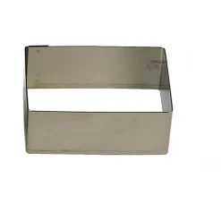Cadre à Mousse Inox Rectangle 24 x 12 cm x H 4,5 cm Gobel