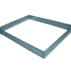 Cadre Pâtissier Rectangle Inox 37 x 27 cm H.4 cm