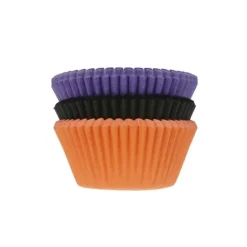 Caissette Cupcake Unie Halloween Ø5 cm x75 House of Marie