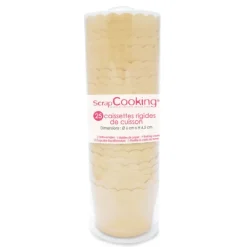 Caissette rigide de cuisson kraft (x25) ScrapCooking