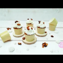 Caissette rigide de cuisson kraft (x25) ScrapCooking